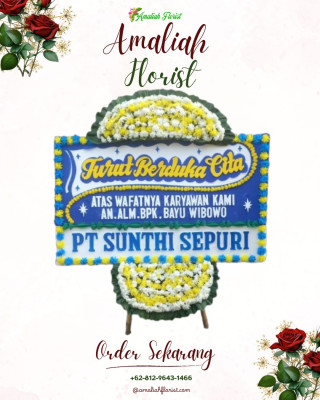 Papan Bunga Duka di Geblog