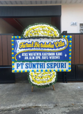 Papan Bunga Duka di Geblog