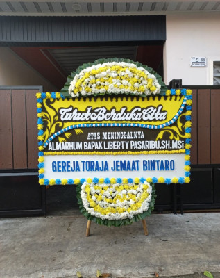 Papan Bunga Duka di Geblog